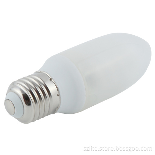 7W Micro Candle with Tail (E6PC7)
